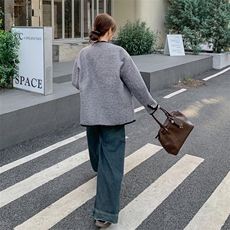 灰色小香风外套2B113-8715-P155-K228，女装短外套，2B113