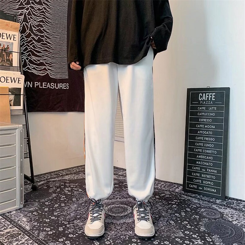 男春秋季休闲长裤仿棉脚绳卫裤S41P32,男装休闲裤,星座1116-2