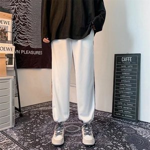 男春秋季休闲长裤仿棉脚绳卫裤S41P32图片