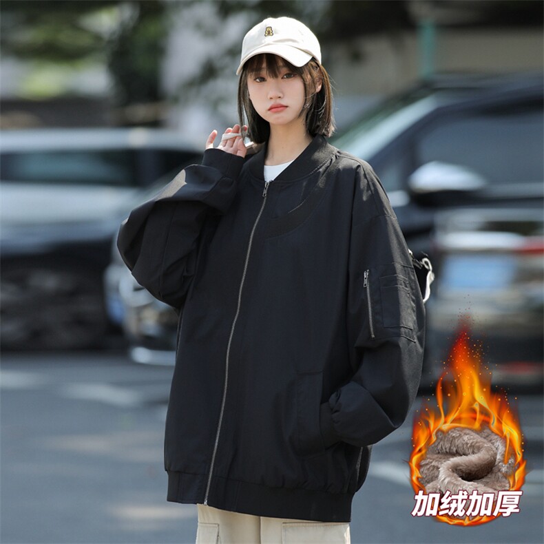加绒加厚男女同款棒球领夹克防水冲锋衣A406A188特P80,男装夹克,星座309（原A406）