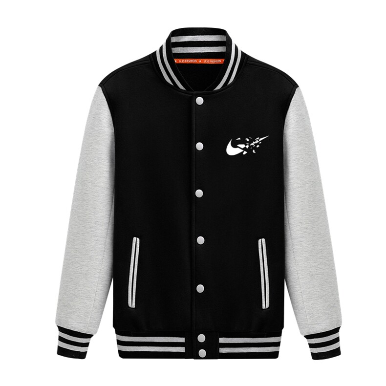 秋季新款棒球服卫衣外套日系大码宽松潮流夹克XZ102A-4-Q8985-P55,男装夹克,星座211-2