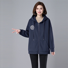 时尚新款女装加厚保暖棉服外套宽松显瘦加绒棉衣冬季必备单品，女装棉衣/棉服，秋牧寒烟