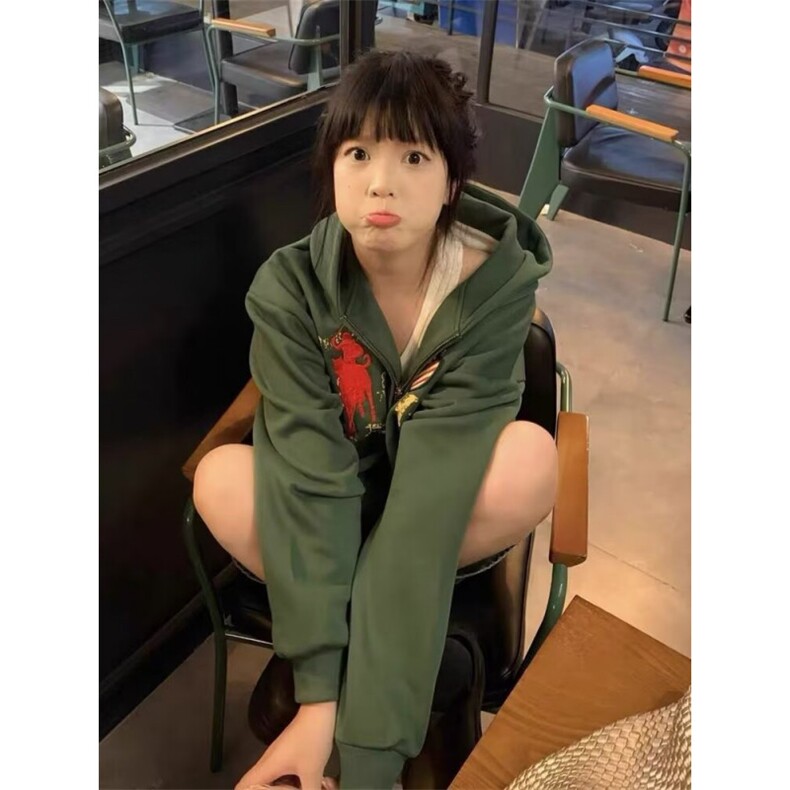 2026年新款连帽卫衣男女春秋宽松设计感套头上衣,男装卫衣,四季星座505