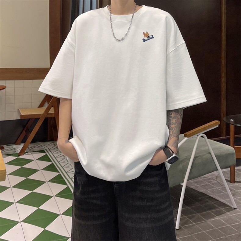230g重磅纯棉!夏季短袖t恤男半袖男XT474-特P19,男装T恤,电商B371