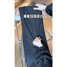 抖音品质褶皱拉链防水冲锋裤K23555-p50控68加绒K23555JR-p60控78，男装休闲裤，电商B315