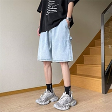 2024美式牛仔裤男款直筒短裤潮M888P40，男装牛仔裤，星座1116-2