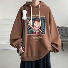 8XL连帽卫衣男大码胖子帽衫大号运动服WY2392-P35，男装卫衣，电商A040