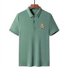 POLO衫男士短袖t恤翻领2023夏季新款潮牌休闲商务男装上衣，男装T恤，电商B212（原钱塘6029）