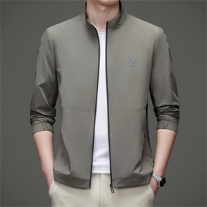 V2015钱塘2020-1春夏新款男士立领商务精品夹克P120图片