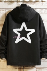 连帽夹克男大码胖子棒球服上衣外套砖墙挂拍JK65286-P45，男装夹克，电商A040A