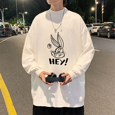 M18179-P45加绒款-P65半高领毛衣男士大码针织衫男毛线衣男，男装针织衫/毛衣，电商A040