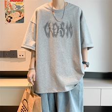已注册/夏季新款内景纯棉日系大码短袖T恤男宽松打底DT00094/P25，男装T恤，电商B316