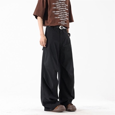 （现货）美式复古廓形伞兵裤男女机能裤XZ211-1-K2510-P65，男装休闲裤，星座211-1