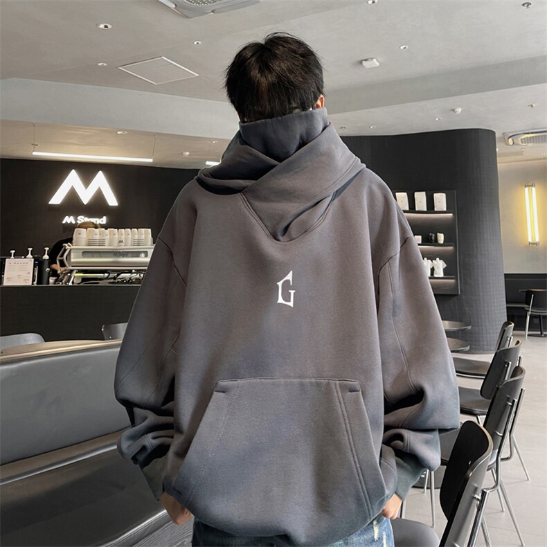 抖音品质！冲锋卫衣男CW388-65加绒款450克真超CWJR388-P85,男装卫衣,电商B371