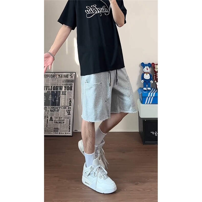 DM09-P46高质量休闲短裤,男装牛仔裤,电商B323A
