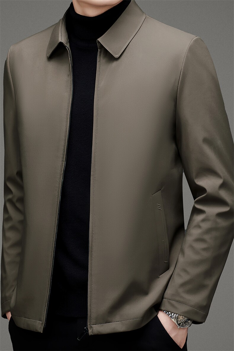 秋冬季男可卸内胆棉衣翻领棉服中年休闲爸爸装外套ZL32131-P190,男装棉衣,电商B212（原钱塘6029）