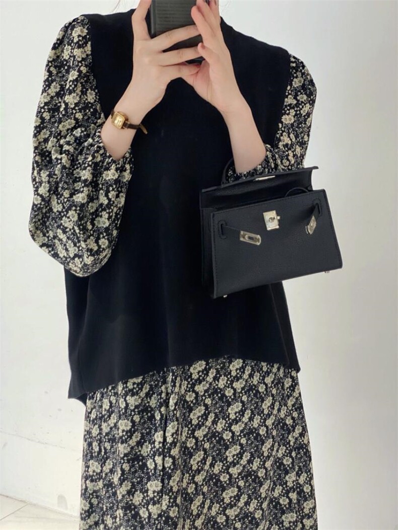 碎花裙两件套，其它，驿谷