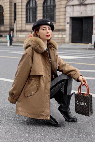 冬季，女装，一家人