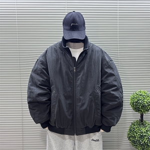 2025新标90白鸭绒冬季男螺纹立领羽绒服保暖外套8623-P320图片
