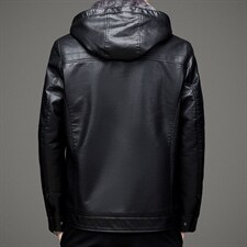 BAMJ-7010钱塘2020-2中年男士时尚休闲百搭春秋季夹克外套P127，男装皮衣，钱塘207-2