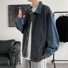 外套2024秋冬新款夹克男韩版潮流时尚休闲百搭A161-2-JK8861-P55，男装夹克，电商A161-2