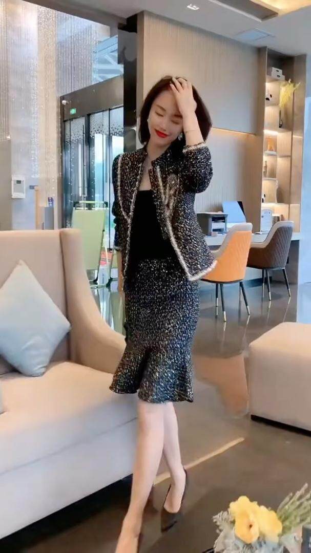 2021秋冬款小香风高定款，重工，其它，贻思茗