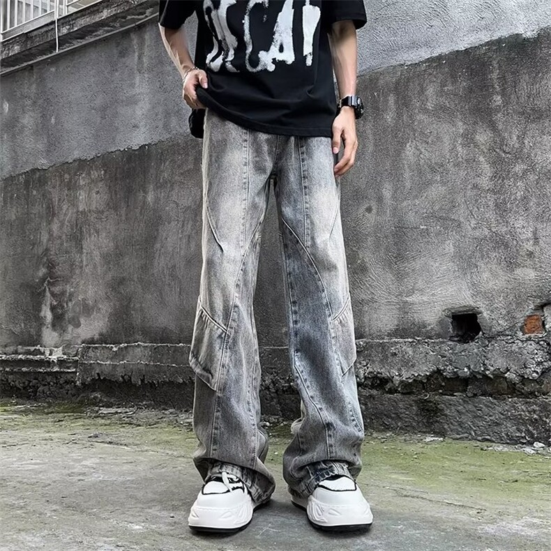 夏季高品质美式高街休闲牛仔裤K816p60,男装牛仔裤,星座1013