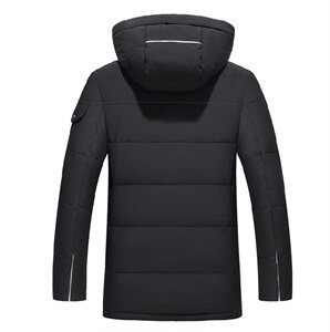 2021新款商务羽绒服爸爸装外穿短款加厚中老年保暖长辈男865图片