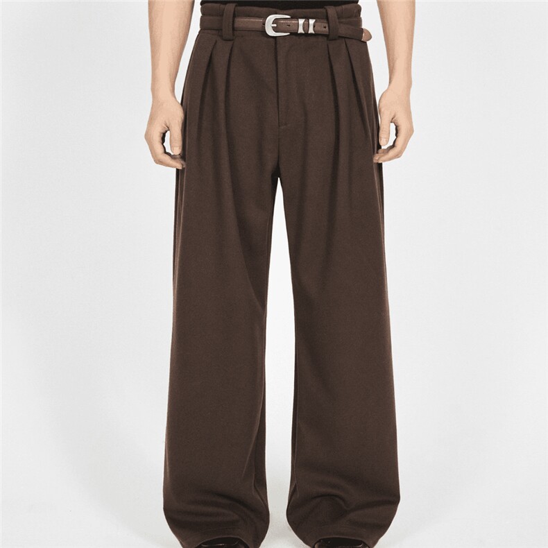 网图慎用原版克重450G重磅毛呢西裤休闲裤A014-DY26003-特P55，男装西裤，电商A014