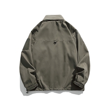 外27-2GANYOU日系拉链袋防泼水可隐藏式连帽冲锋衣JK20-P140，男装夹克，新杭派外27-2