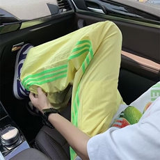 多巴胺速干休闲裤男潮流三条杠撞色宽松直筒高密塔丝隆KA604，男装休闲裤，星座1116A-1（原606A）