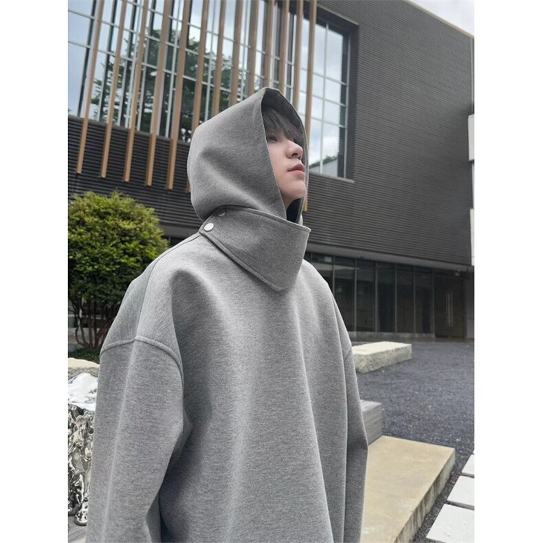 卫衣男连帽春秋季ins港风宽松潮牌百搭外套WY0888-P40图片