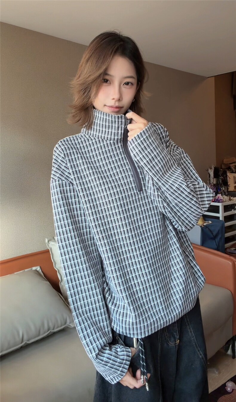 图300克加厚德绒设计感撞色条纹冬季打底衫男女长袖T恤P38,男装T恤,电商C306-1
