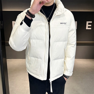 店主风冬季新款立领休闲羽绒服百搭短款男士保暖外套YR8099-P135图片