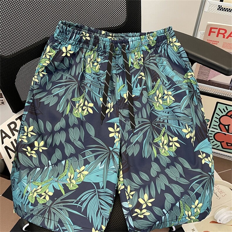 沙滩短裤男速干外穿大裤衩户外海边温泉宽松泳裤AZ05P33,男装牛仔裤,星座1013-1
