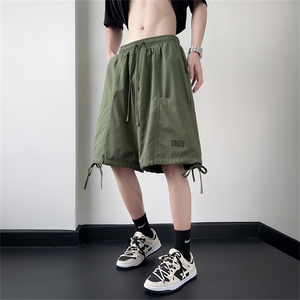 短裤男夏季薄款日系工装五分裤潮牌百搭直筒裤子男DK01029-P30图片