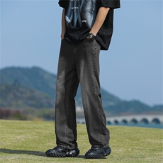 夏季美式高街直筒休闲裤2024新款潮牌复古牛仔裤男现货K7822-P35，男装牛仔裤，星座512-3