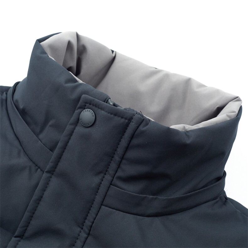 新款2023冬季羽绒服男装保暖可脱卸帽外套中年爸爸装TLM2109-P250图片