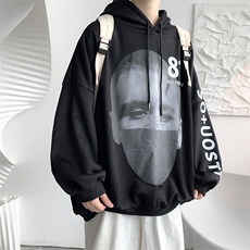 oversize潮牌男装连帽卫衣情侣外套潮帽衫XZ514-2-W8821-P43，女装短外套，星座514-2(原B239)