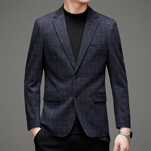 D1588男式2023春季新款便西男韩版西装外套商务休闲西服男装P190图片