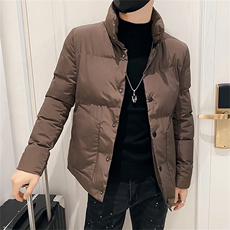 312A-5-A8810-P125冬季社会小伙立领棉衣韩版潮流棉服B，男装棉衣，星座312A-5