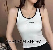 夏季新款，拼色背心.时髦百搭，女装背心吊带，SJBY