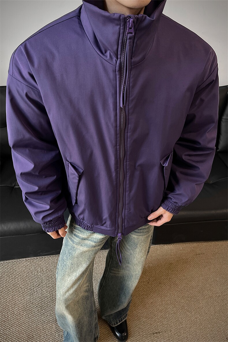 马年限定款紫气东来三防加厚宽松棉衣冬装棉服外套男装S542-特P68,男装棉衣,电商A233-1