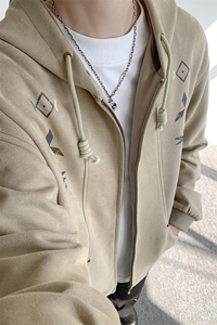 8XL-M特大码秋冬机能夹克外套冲锋衣百搭潮休闲宽松户外WY24P78图片
