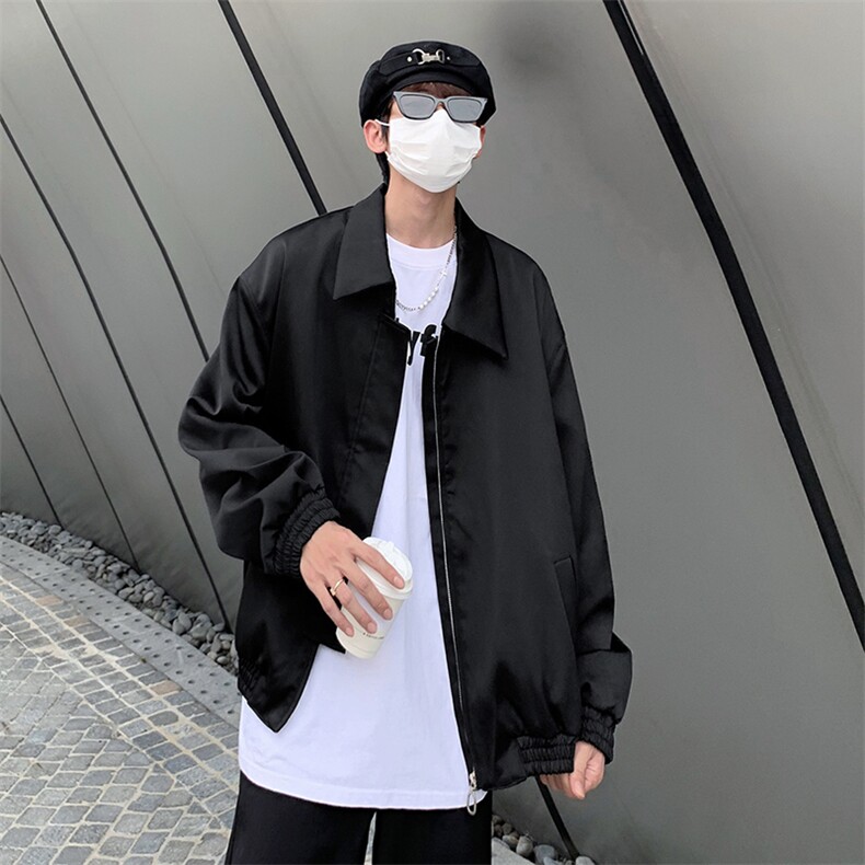 韩版潮流工装外套男ins潮2023年新款港风宽松bf青少年W1254-P49,男装夹克,星座512-2