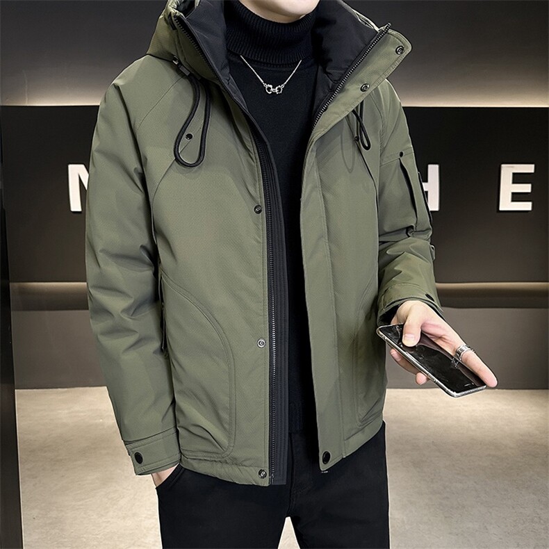 店主风2025年连帽重工机能加厚保暖潮流羽绒服男YR6033-P215,男装羽绒服,电商D240-242