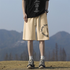 2024潮牌高街运动短裤男宽松休闲百搭五分裤XD1717-特批-29，男装牛仔裤，星座718