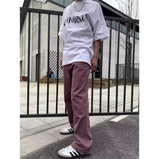 1506/Q99080/P39港风潮男夏季新款嘻哈ins潮高街潮流痞帅长裤，男装休闲裤，星座1506