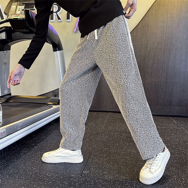 社会小伙秋冬新款休闲裤子男呢子裤长裤店主风2281-P65，男装休闲裤，星座313B-2(原星座309A-2)