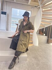 风衣，女装风衣，线象